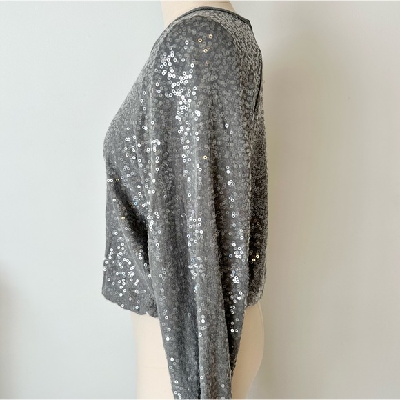 Express Sequin Raglan Sweater - Picture 6 of 7